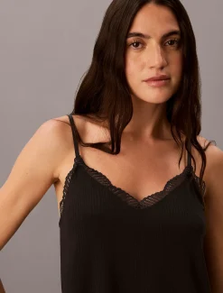 Cami-top met ribkant - Ultra Soft Modal Rib