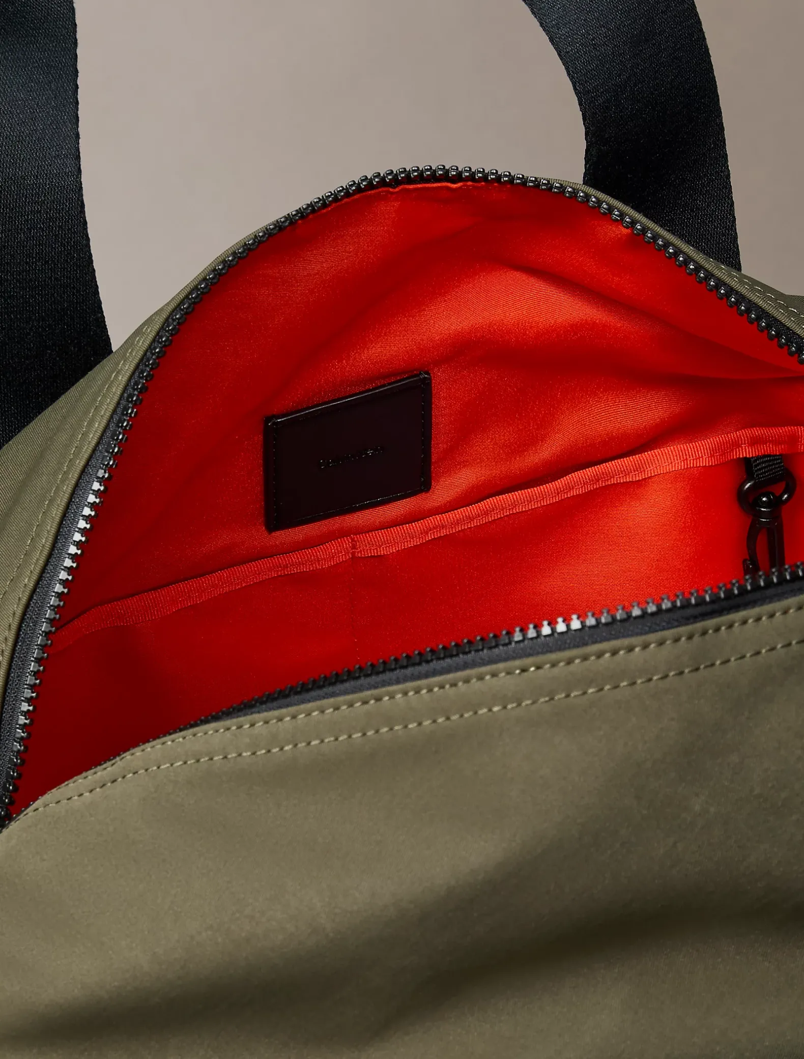 Canvas duffle bag
