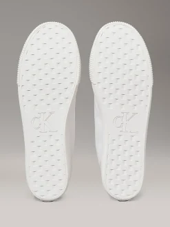 Canvas sneakers met laag profiel