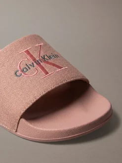 Canvas voorgevormde sliders met logo