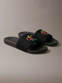 Canvas voorgevormde sliders met logo