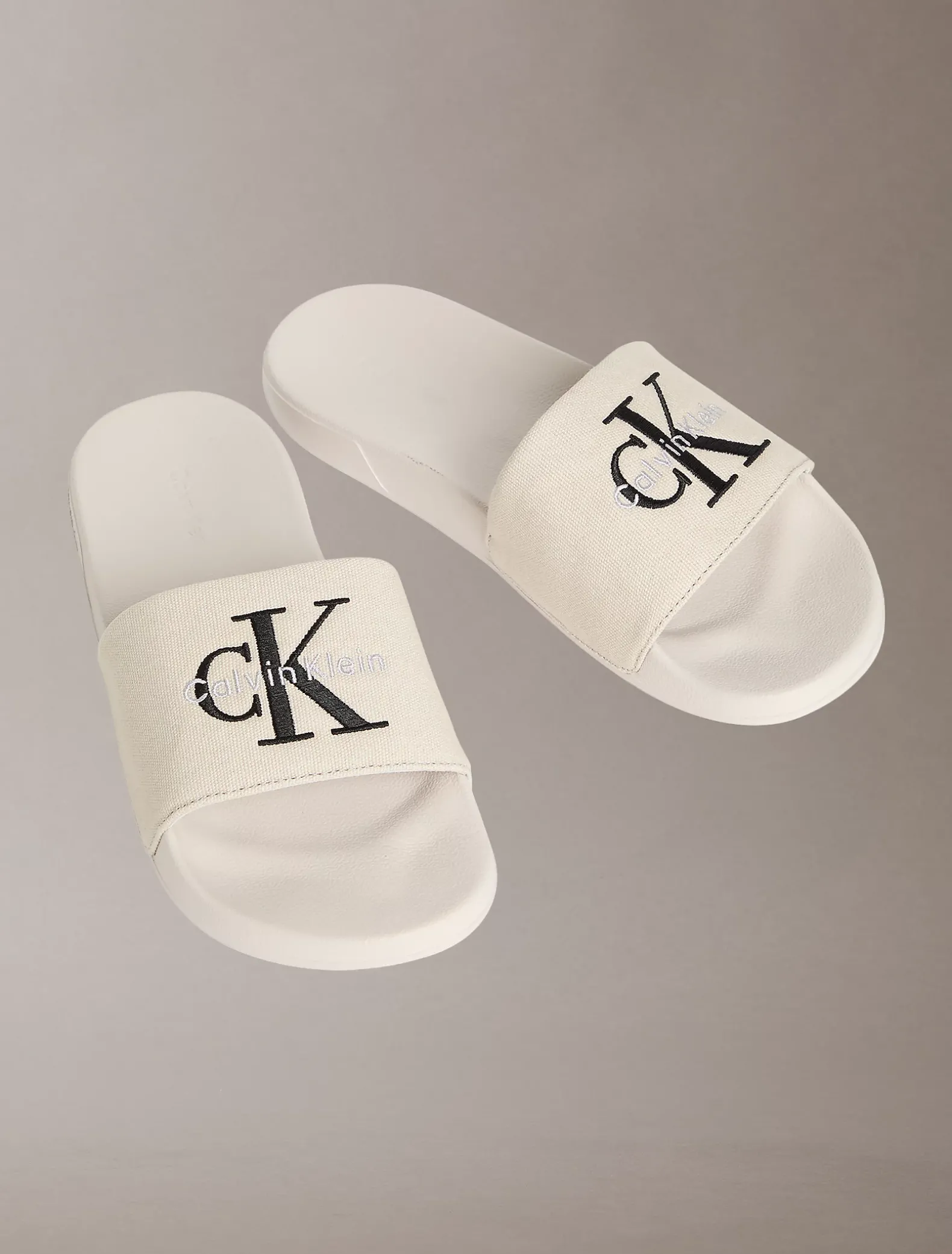 Canvas voorgevormde sliders met logo