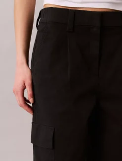Cargobroek van katoenstretch