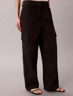 Cargobroek van katoenstretch
