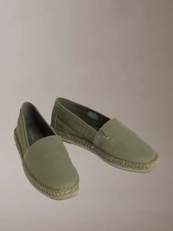 Carlos - Canvas espadrilles met logo