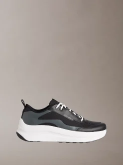 Chunky hardloopsneakers met embleemlogo