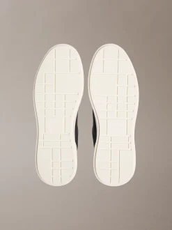 CK Avenue - leren sneakers met logo in reliëf