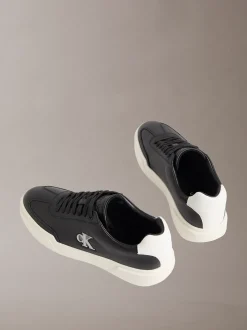 CK Avenue - leren sneakers met logo in reliëf