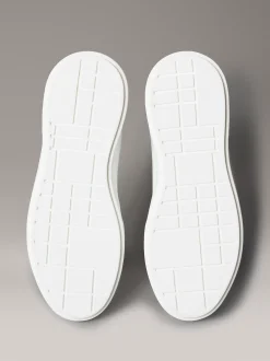 CK Avenue - zachte leren sneakers met logo in reliëf