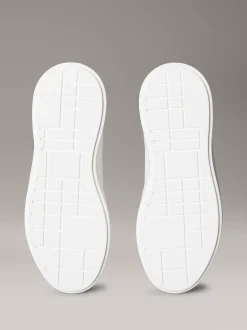 CK Avenue - zachte leren sneakers met logo in reliëf