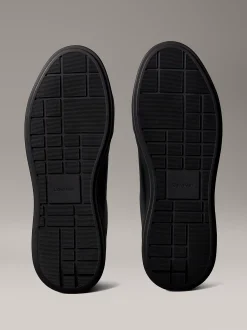 CK Avenue - zachte leren sneakers met logo in reliëf