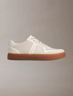 CK Baseline - Gebreide sneakers met signature logo