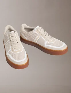 CK Baseline - Gebreide sneakers met signature logo