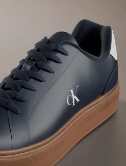 CK Baseline - leren signature sneakers