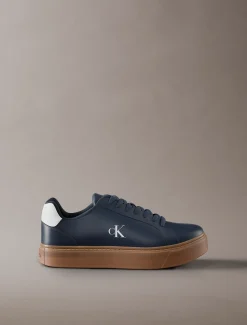 CK Baseline - leren signature sneakers