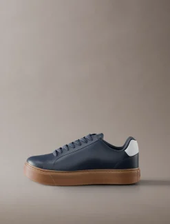 CK Baseline - leren signature sneakers