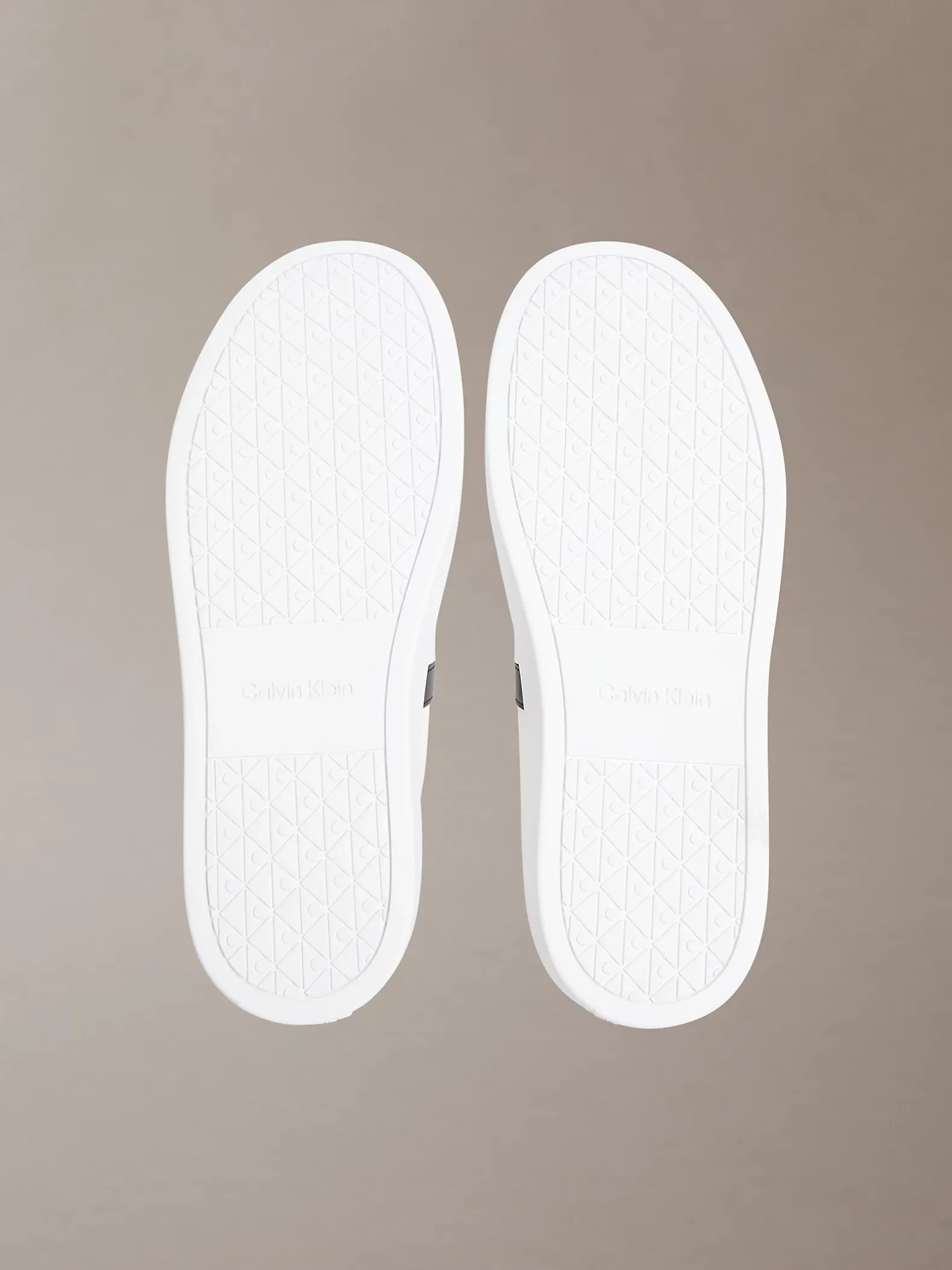 CK Baseline - Leren sneakers met signature logo