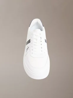 CK Baseline - Leren sneakers met signature logo