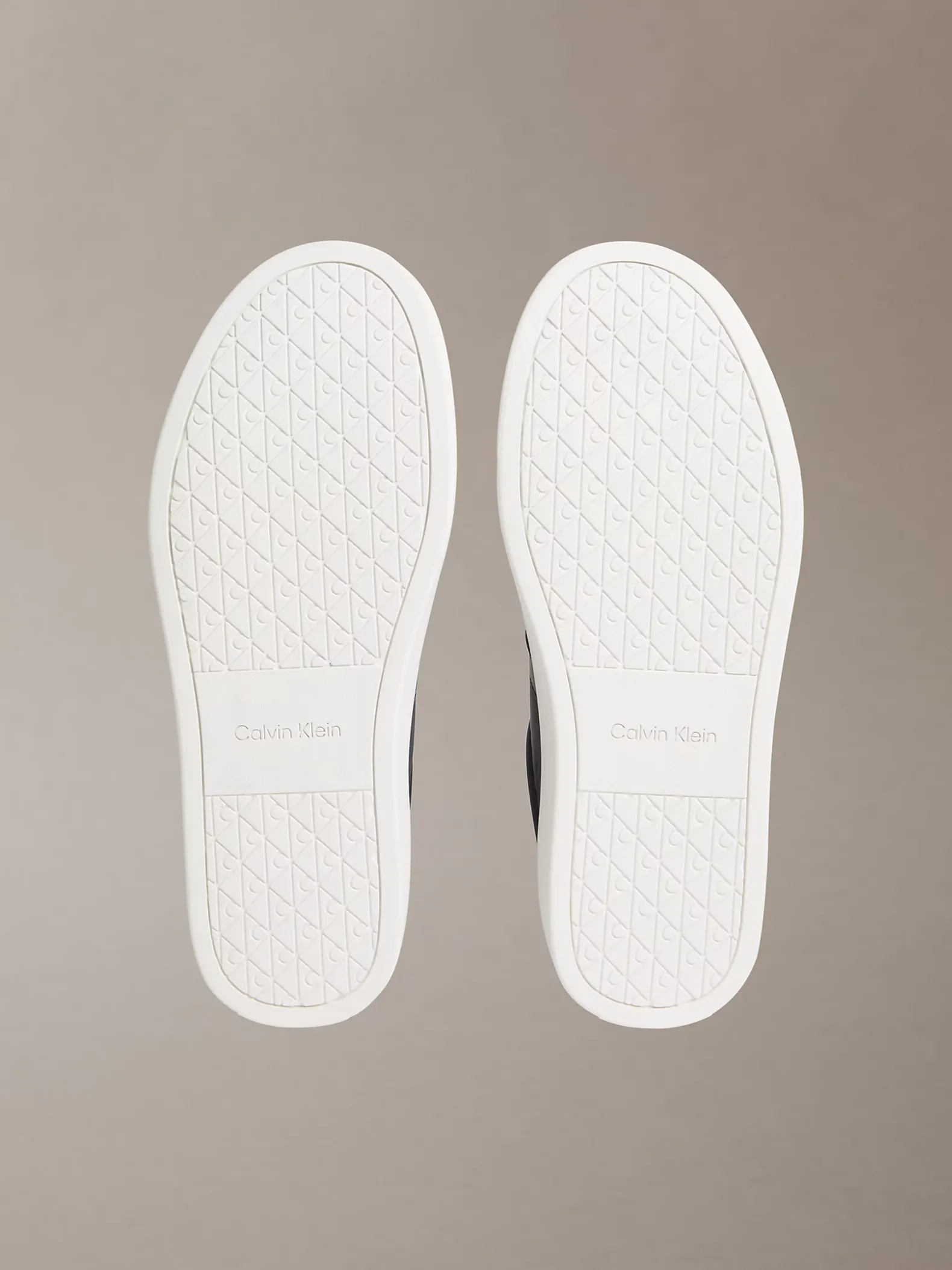 CK Baseline - Leren sneakers met signature logo