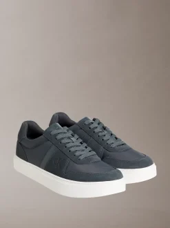 CK Baseline - Leren sneakers met signature logo