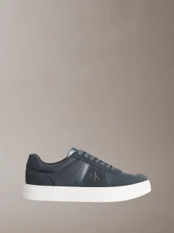 CK Baseline - Leren sneakers met signature logo