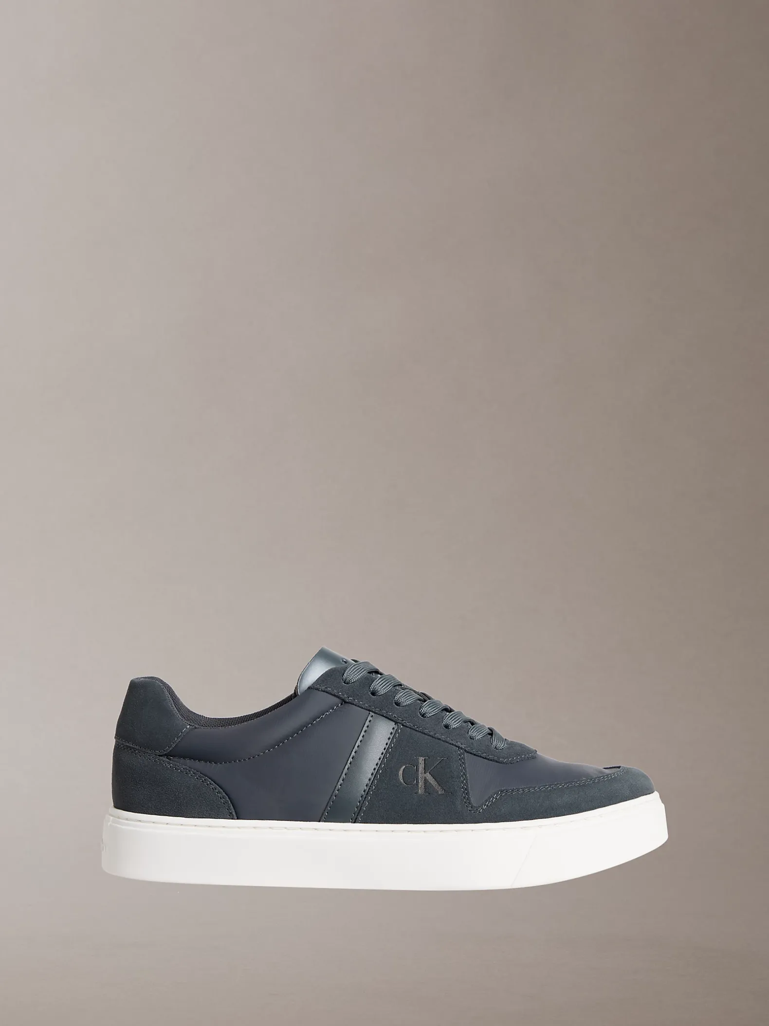 CK Baseline - Leren sneakers met signature logo