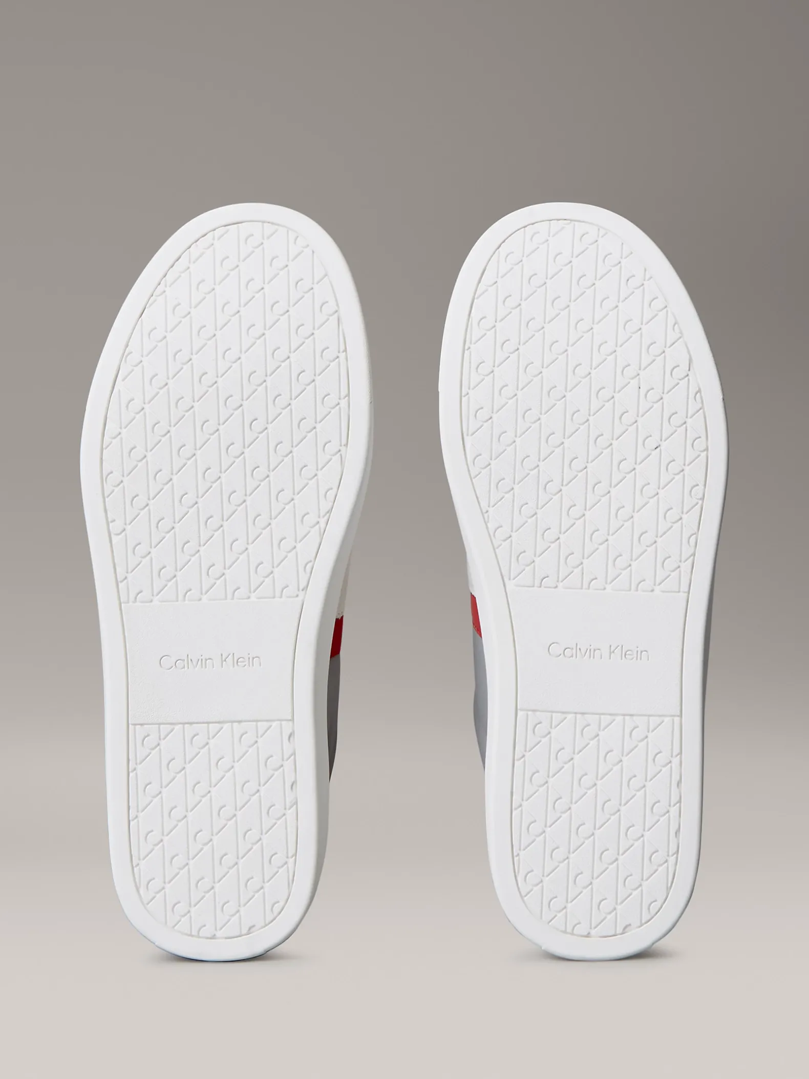 CK Baseline - Leren sneakers met signature logo
