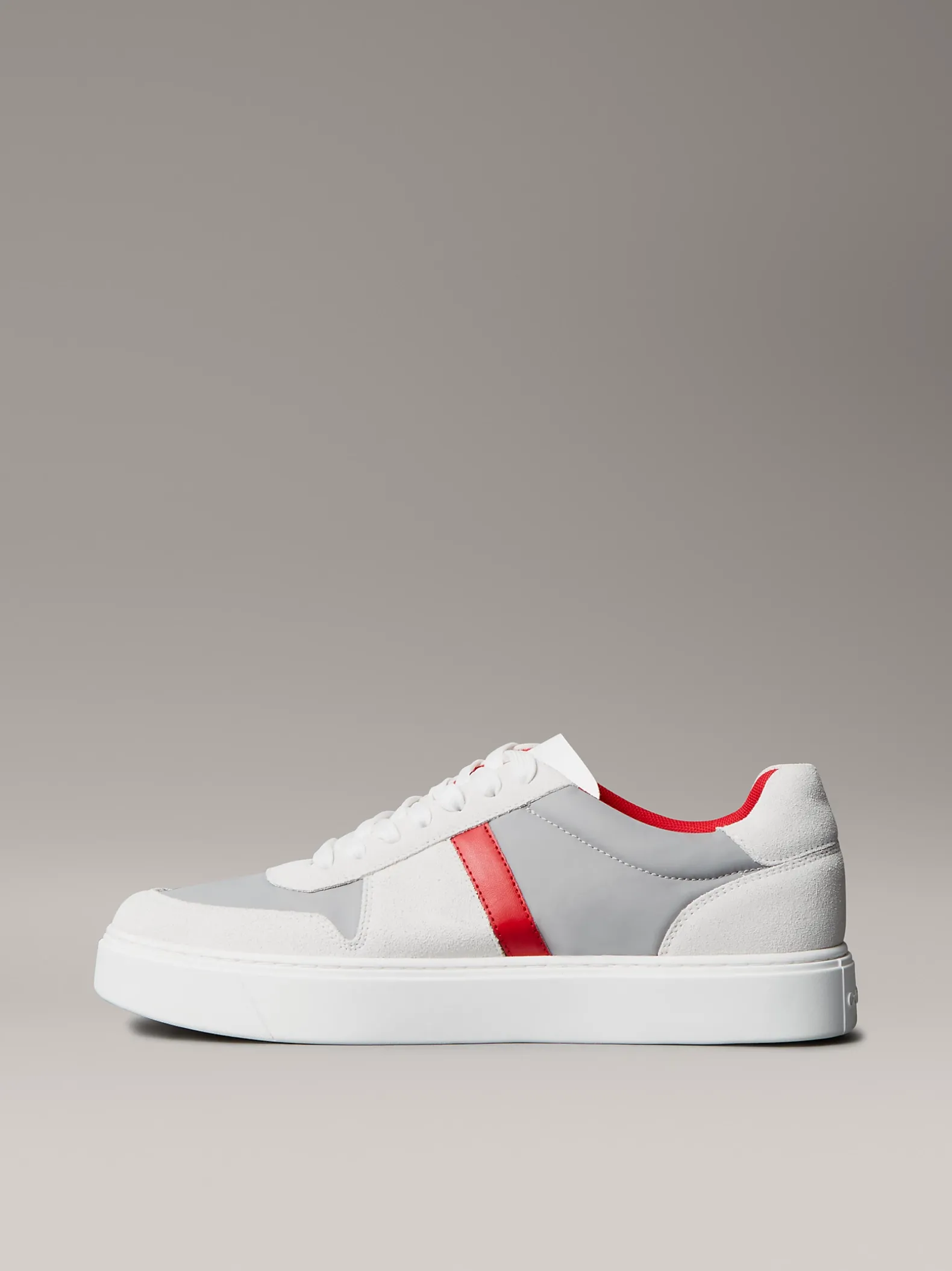CK Baseline - Leren sneakers met signature logo