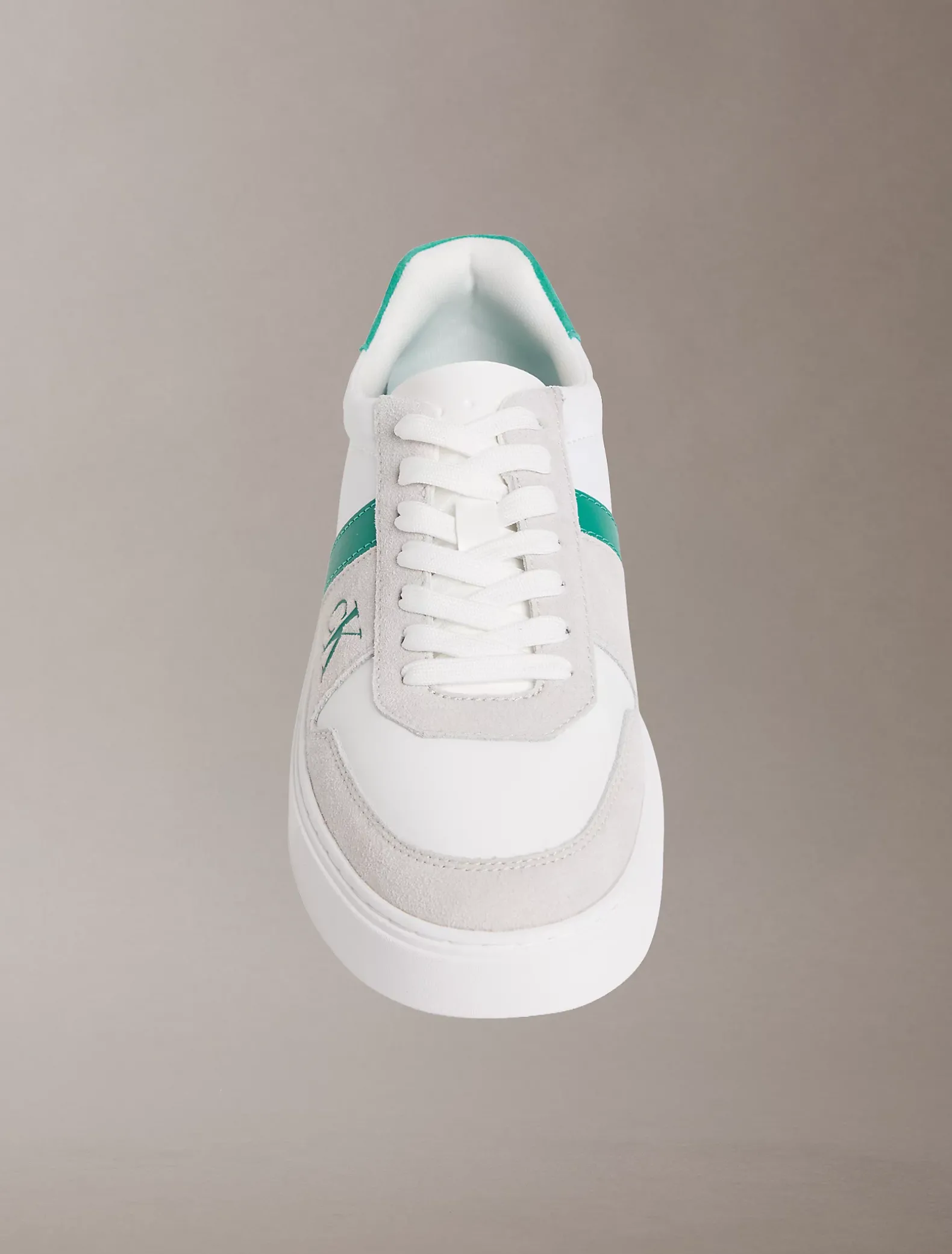 CK Baseline - Leren sneakers met signature logo