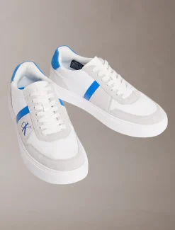 CK Baseline - Leren sneakers met signature logo