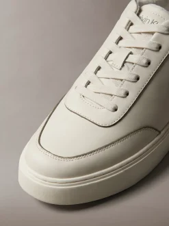 CK Baseline - Met leer gevoerde sportschoenen