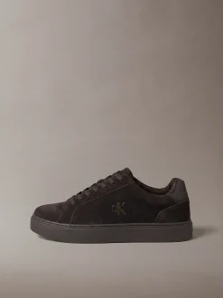 CK Baseline - Signature suède sneakers met logo