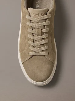 CK Baseline - Signature suède sneakers met logo