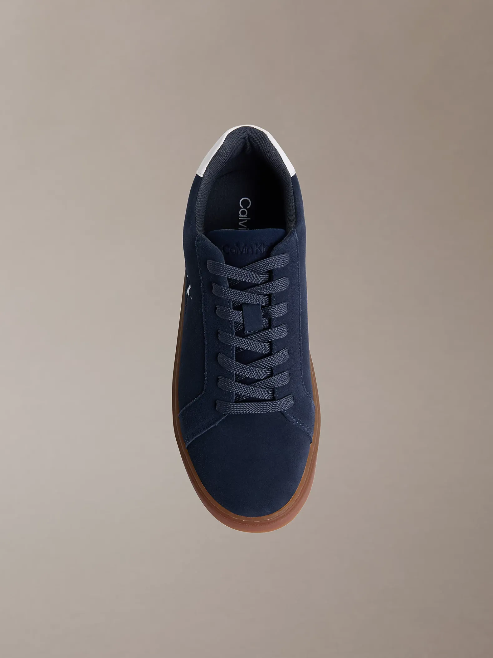 CK Baseline - Signature suède sneakers met logo