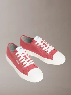 CK Leo - Canvas sneaker met logo