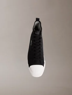 CK Leo - katoen canvas high-top sneakers