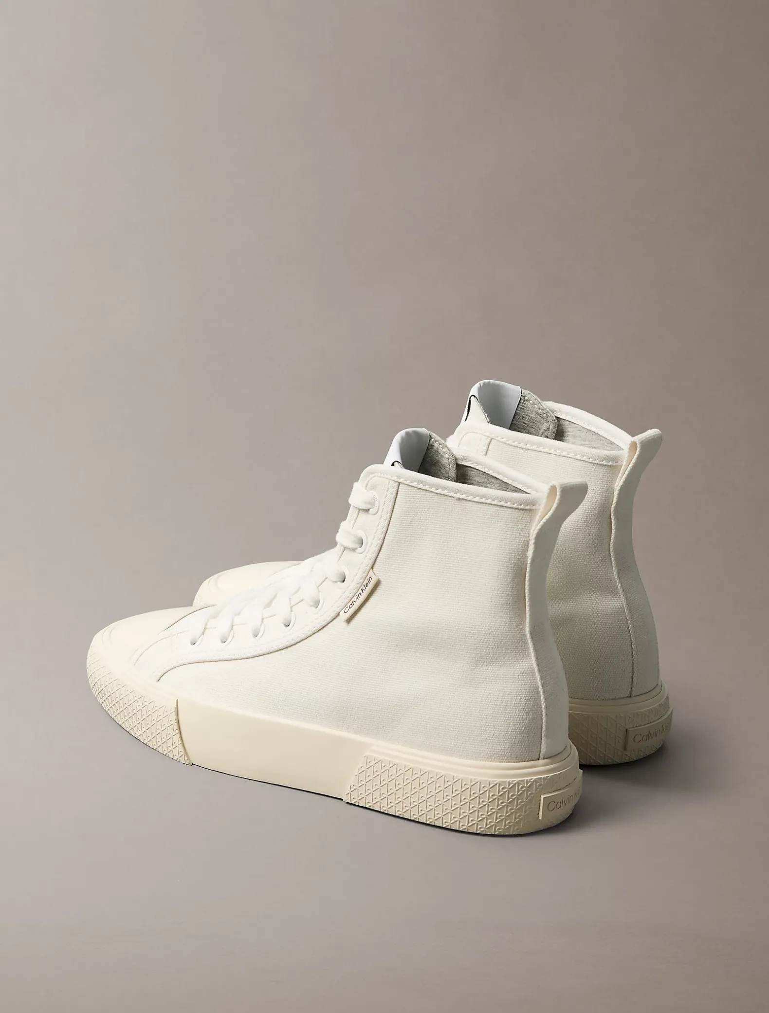 CK Luna - High-top canvas sneakers