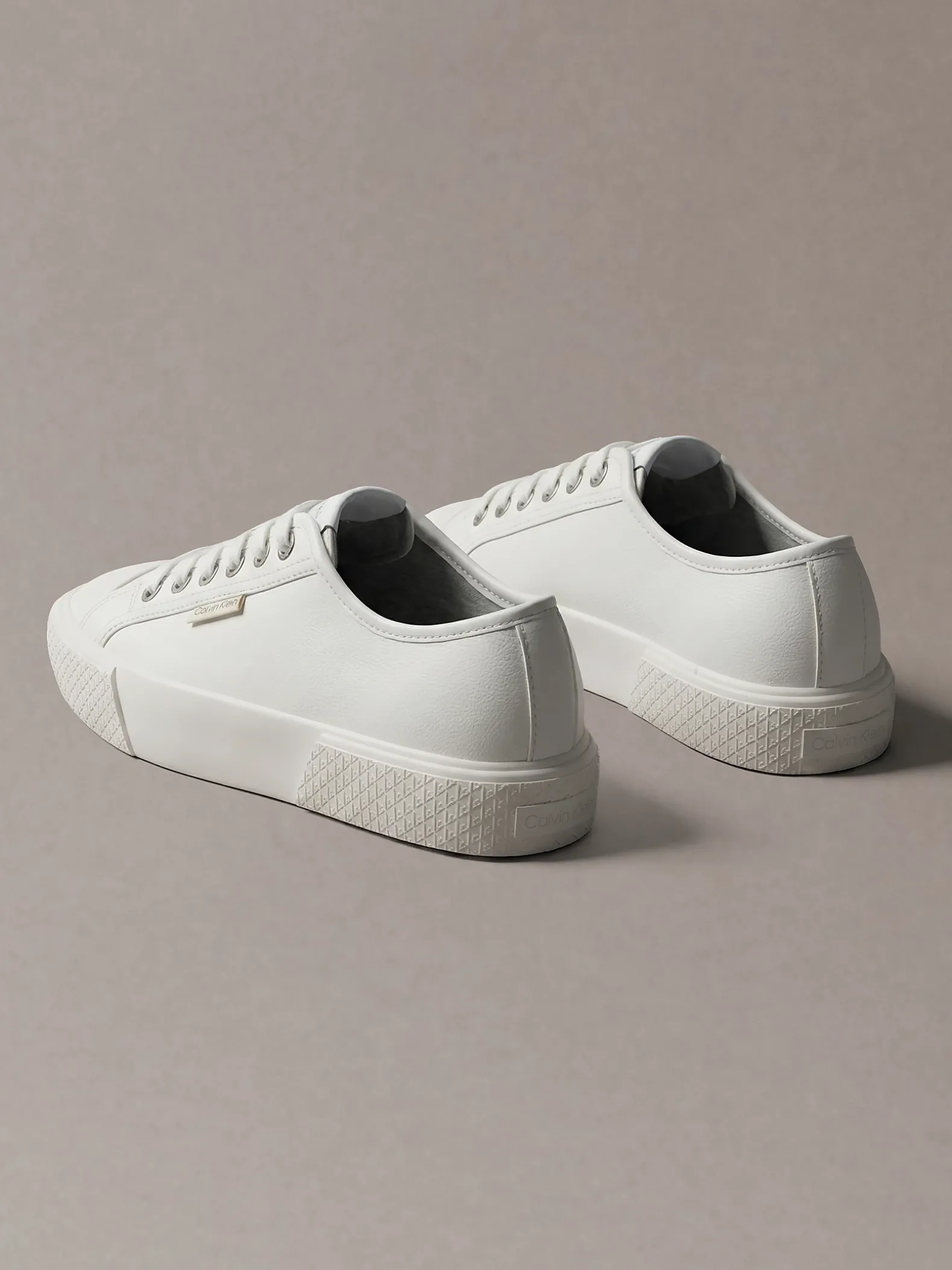 CK Luna - Leren sneakers met logo