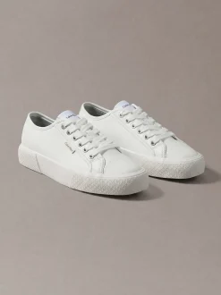 CK Luna - Leren sneakers met logo