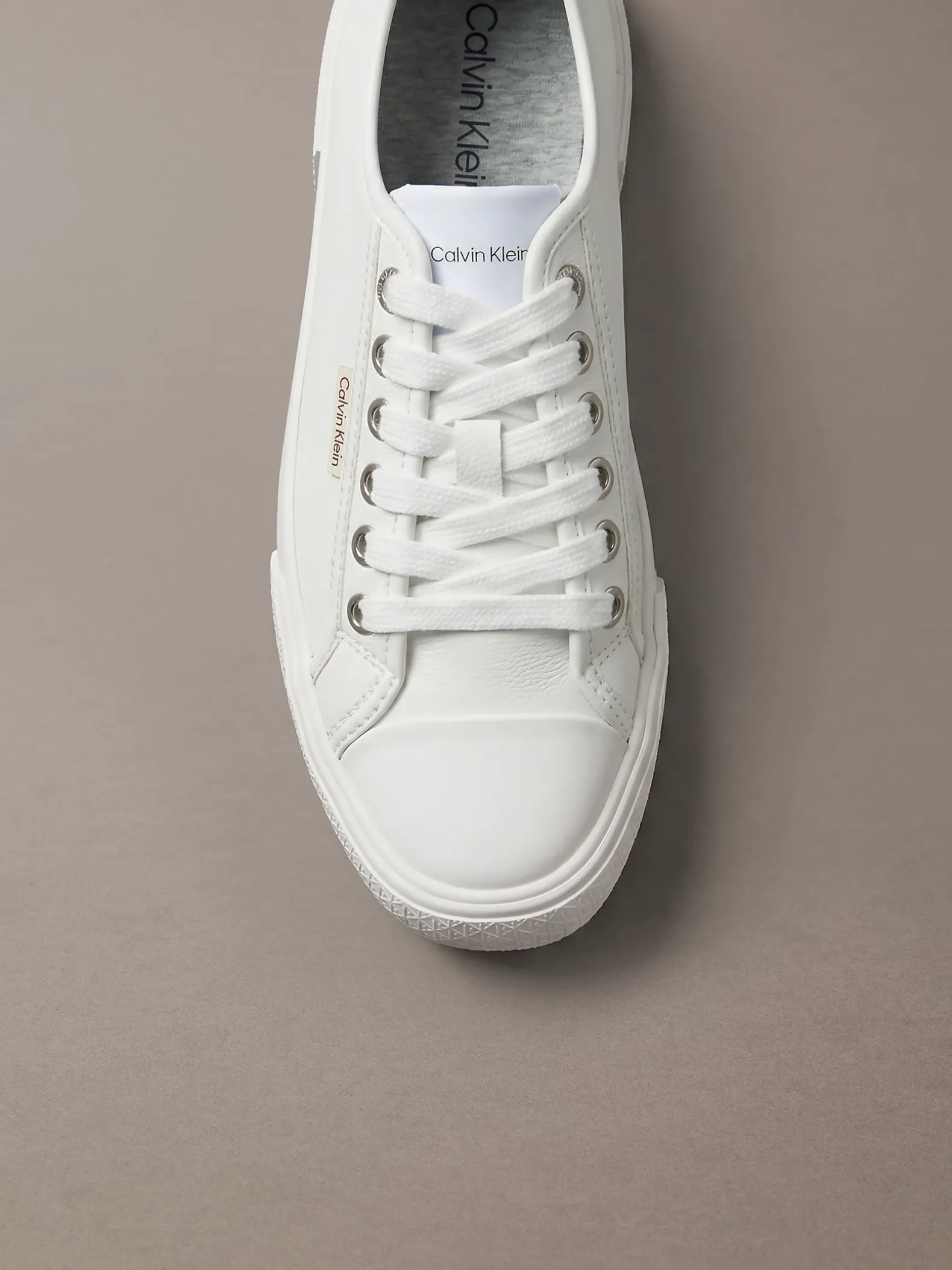 CK Luna - Leren sneakers met logo
