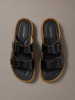 CK Milo - Leren sandalen met gesp