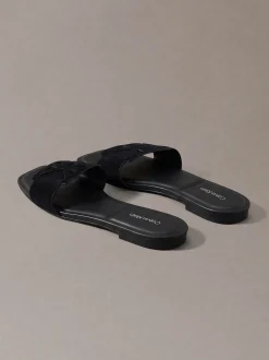 CK Provence - Suède sandalen met vierkante teen
