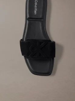 CK Provence - Suède sandalen met vierkante teen