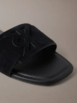 CK Provence - Suède sandalen met vierkante teen