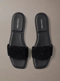 CK Provence - Suède sandalen met vierkante teen