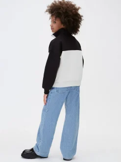 Colourblocked sweatshirt voor kinderen