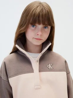 Colourblocked sweatshirt voor kinderen