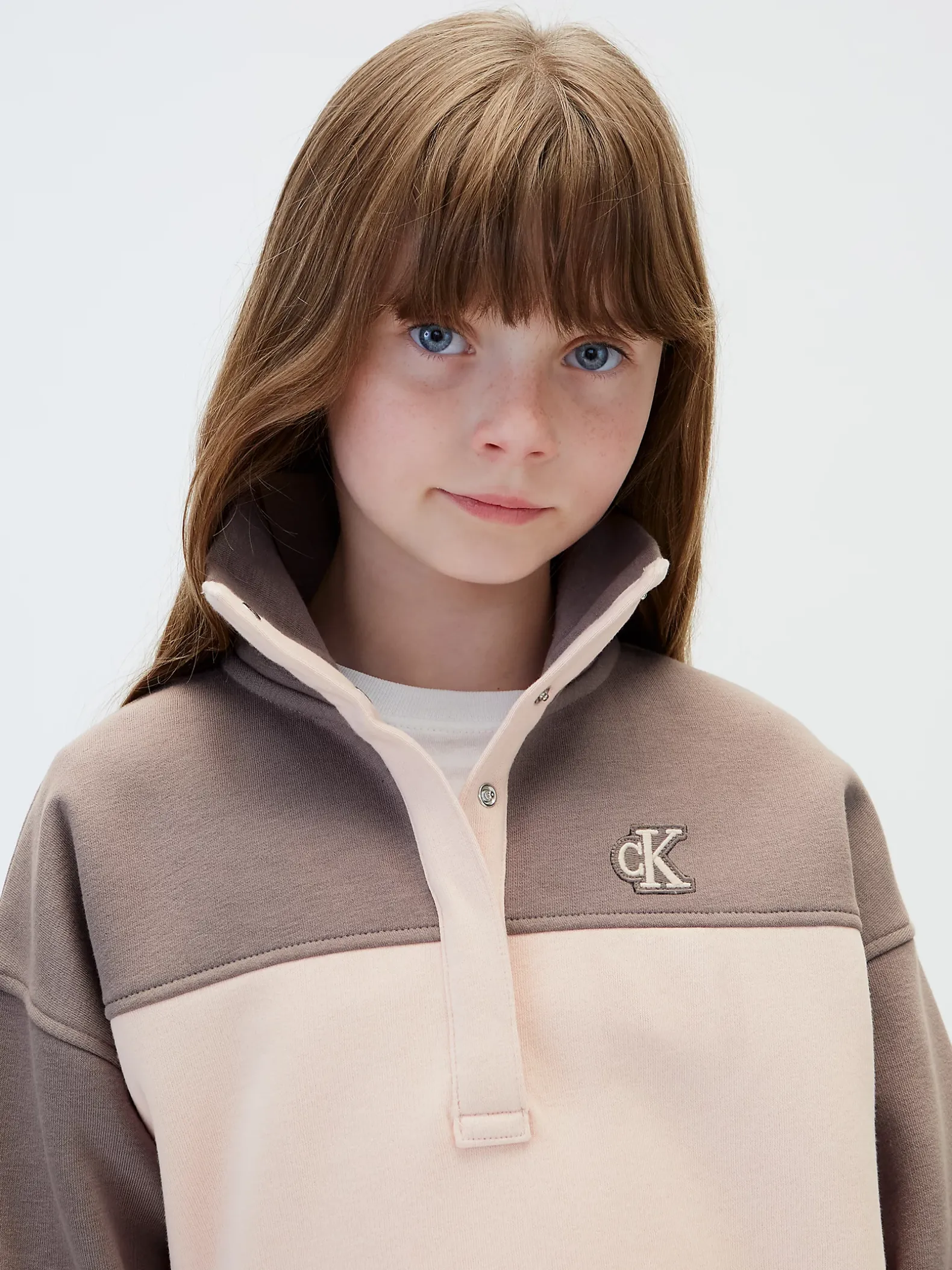 Colourblocked sweatshirt voor kinderen
