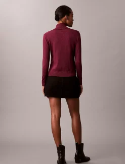 Coltrui van merinowol gemengd met lurex