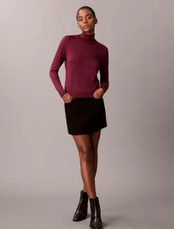 Coltrui van merinowol gemengd met lurex